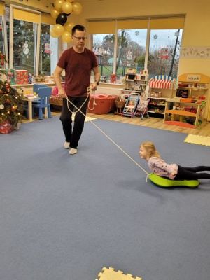 Grafika #12: 05.01.2023 Fotorelacja z zajęć gimnastyki korekcyjnej w gr. I