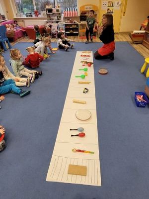 Grafika #2: 03.01.2023 Zabawy muzyczne w grupie I