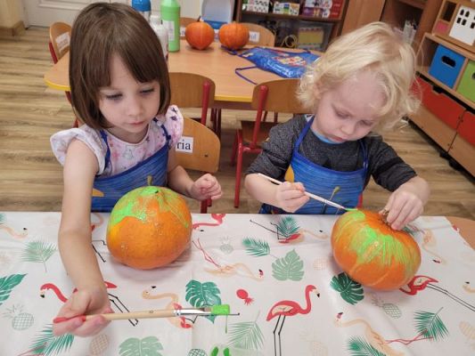 Grafika #6: 27.10.2022 Dyniowe zabawy w gr I