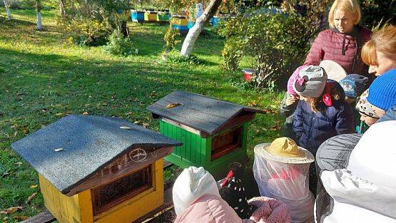 Grafika #16: 13.10.2022 Z wizytą w pasiece - Gr III