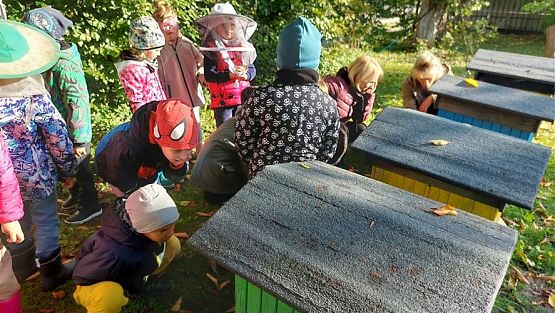 Grafika #21: 13.10.2022 Z wizytą w pasiece - Gr III