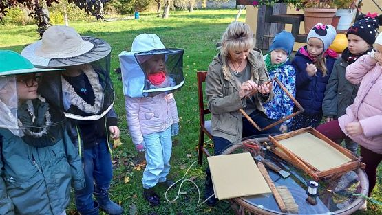 Grafika #38: 13.10.2022 Z wizytą w pasiece - Gr III