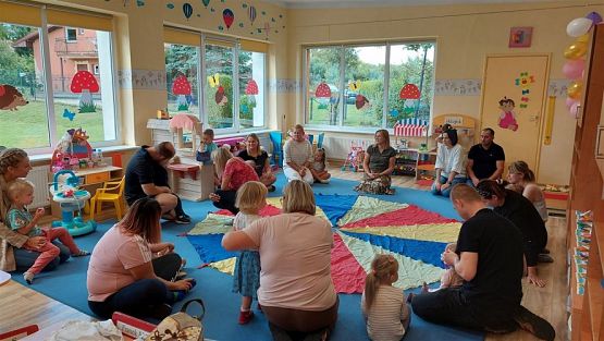 Grafika #6: 31.08.2022 Zajęcia adaptacyjne w grupie Maluchów