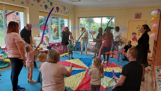 Grafika #8: 31.08.2022 Zajęcia adaptacyjne w grupie Maluchów