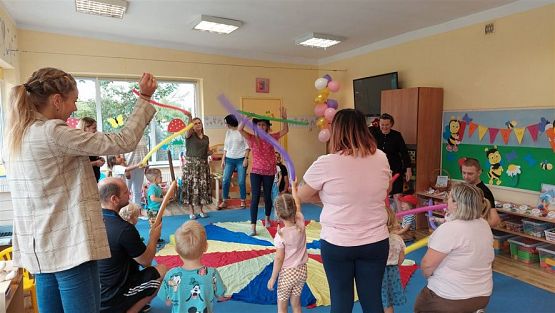 Grafika #9: 31.08.2022 Zajęcia adaptacyjne w grupie Maluchów