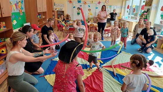 Grafika #12: 31.08.2022 Zajęcia adaptacyjne w grupie Maluchów