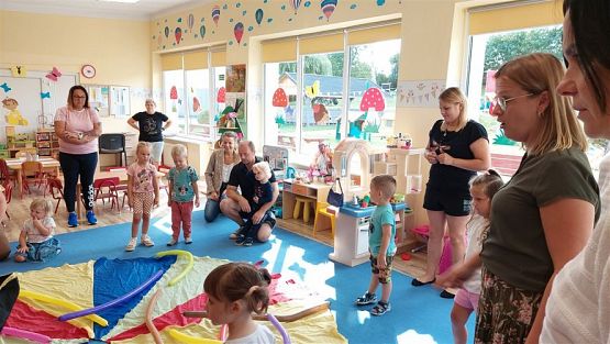 Grafika #13: 31.08.2022 Zajęcia adaptacyjne w grupie Maluchów