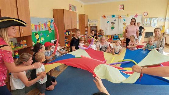 Grafika #14: 31.08.2022 Zajęcia adaptacyjne w grupie Maluchów