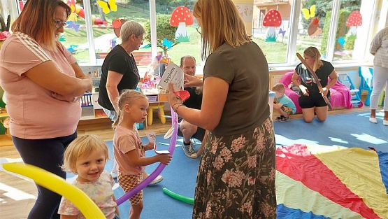 Grafika #19: 31.08.2022 Zajęcia adaptacyjne w grupie Maluchów