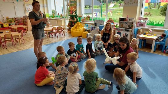 Grafika #12: 26.09.2023 Zajęcia animacyjne z panią Agatą z Sensoludka