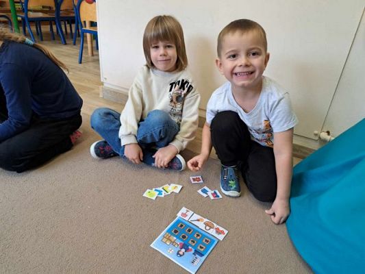 Grafika #2: 18.10.2023 Dzień listonosza - zajęcia edukacyjne w gr II