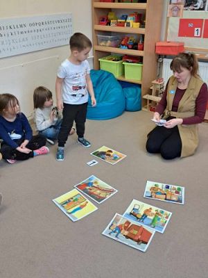 Grafika #5: 18.10.2023 Dzień listonosza - zajęcia edukacyjne w gr II