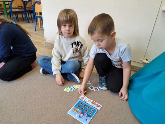 Grafika #9: 18.10.2023 Dzień listonosza - zajęcia edukacyjne w gr II