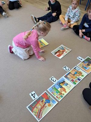 Grafika #20: 18.10.2023 Dzień listonosza - zajęcia edukacyjne w gr II