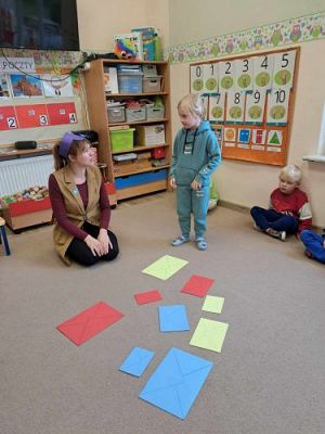 Grafika #23: 18.10.2023 Dzień listonosza - zajęcia edukacyjne w gr II