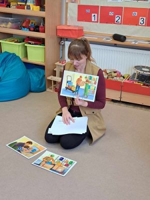 Grafika #30: 18.10.2023 Dzień listonosza - zajęcia edukacyjne w gr II