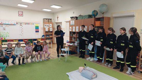 Grafika #5: 18.10.2023 Warsztaty edukacyjne - Pierwsza pomoc bez tajemnic