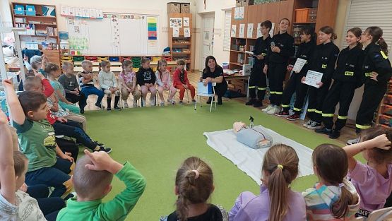 Grafika #10: 18.10.2023 Warsztaty edukacyjne - Pierwsza pomoc bez tajemnic