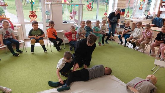 Grafika #32: 18.10.2023 Warsztaty edukacyjne - Pierwsza pomoc bez tajemnic