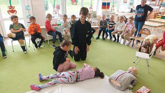 Grafika #34: 18.10.2023 Warsztaty edukacyjne - Pierwsza pomoc bez tajemnic