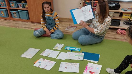 Grafika #56: 31.10.2023 Spotkanie z młodą autorką książek Antoniną Remiszewską