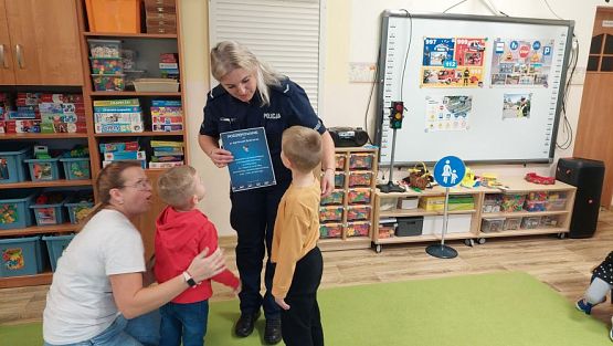 Grafika #42: 25.10.2023 "Bezpieczny przedszkolak na drodze"