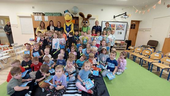 Grafika #52: 25.10.2023 "Bezpieczny przedszkolak na drodze"