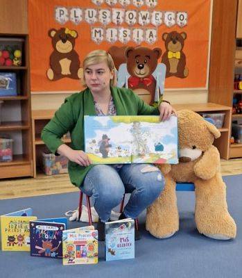 Grafika #2: Odwiedziny Pani Agaty z Gminnej biblioteki w Wicku