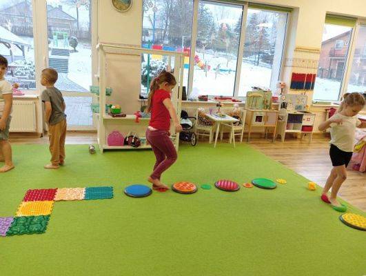 Grafika #23: 07.02.2024 Zabawy ruchowe i sensoryczne w grupie Starszaków