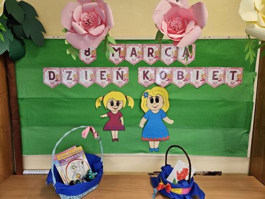 Grafika #1: 08.03.2024 Dzień Kobiet w naszym przedszkolu