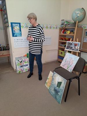 Grafika #9: 29.02.2024 Spotkanie z malarką artystką .