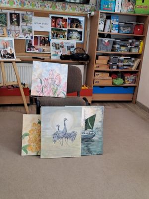 Grafika #11: 29.02.2024 Spotkanie z malarką artystką .