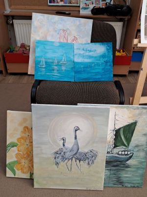 Grafika #13: 29.02.2024 Spotkanie z malarką artystką .