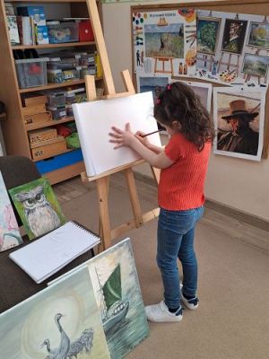 Grafika #21: 29.02.2024 Spotkanie z malarką artystką .