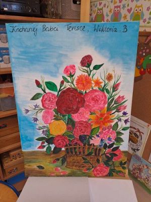 Grafika #21: 15.03.2024 Warsztaty malarskie z licealistkami z LO 2 w Lęborku gr II