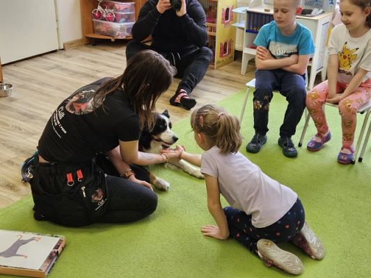 Grafika #8: 12.03.2024 Dogoterapia - gr III