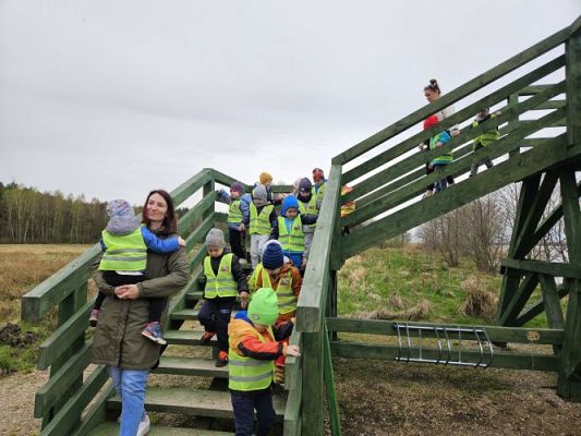Grafika #79: 08.04.2024 Wycieczka do lasu - spotkanie z leśnikiem