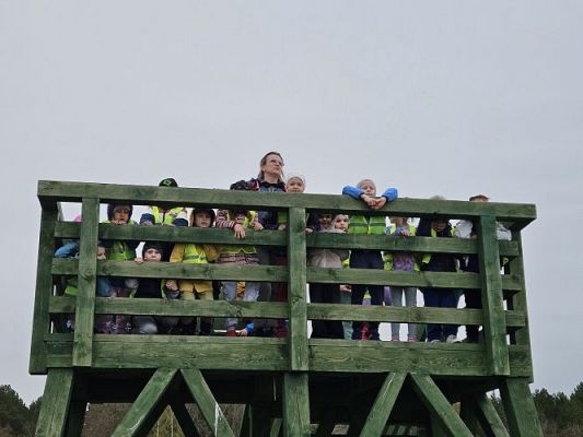 Grafika #84: 08.04.2024 Wycieczka do lasu - spotkanie z leśnikiem