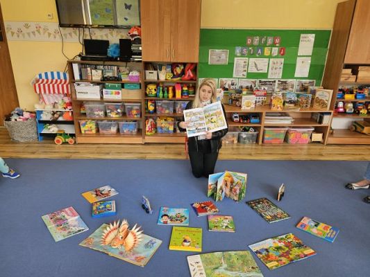 Grafika #37: 24.04.2024 Dzień Książki - spotkanie edukacyjno-czytelnicze z Panią Alicją Kisielewską