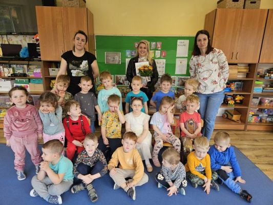 Grafika #62: 24.04.2024 Dzień Książki - spotkanie edukacyjno-czytelnicze z Panią Alicją Kisielewską