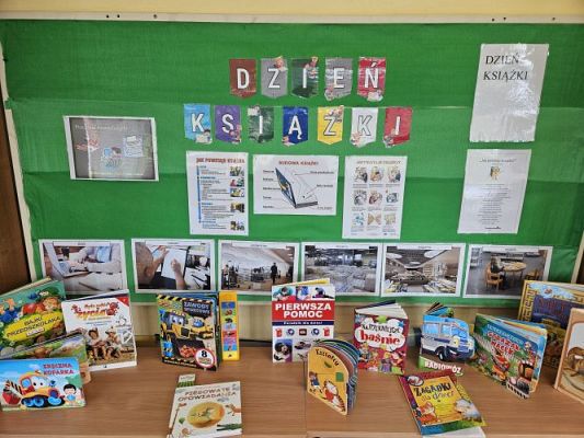 Grafika #63: 24.04.2024 Dzień Książki - spotkanie edukacyjno-czytelnicze z Panią Alicją Kisielewską