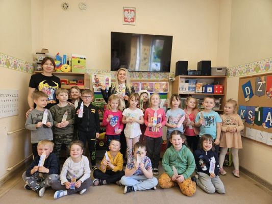 Grafika #91: 24.04.2024 Dzień Książki - spotkanie edukacyjno-czytelnicze z Panią Alicją Kisielewską