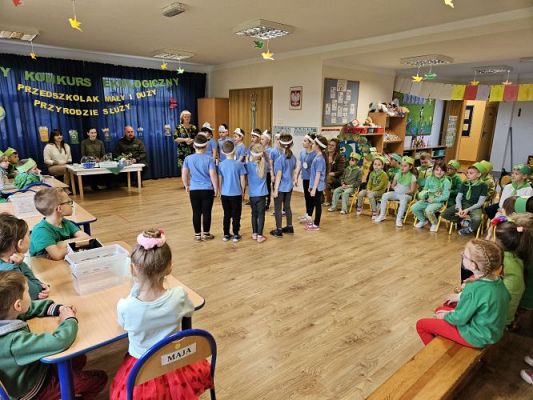 Grafika #17: 23.04.2024 Gminny Konkurs Ekologiczny w Przedszkolu w Wicku