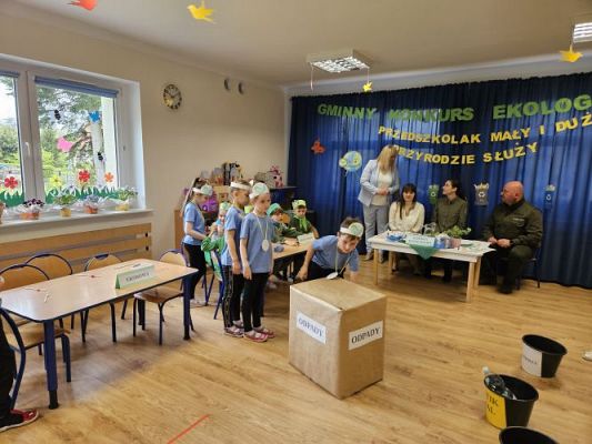 Grafika #59: 23.04.2024 Gminny Konkurs Ekologiczny w Przedszkolu w Wicku