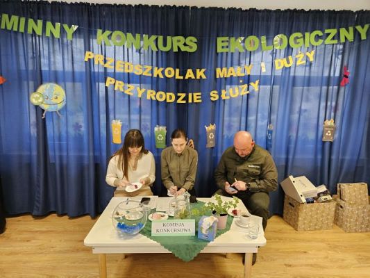 Grafika #73: 23.04.2024 Gminny Konkurs Ekologiczny w Przedszkolu w Wicku