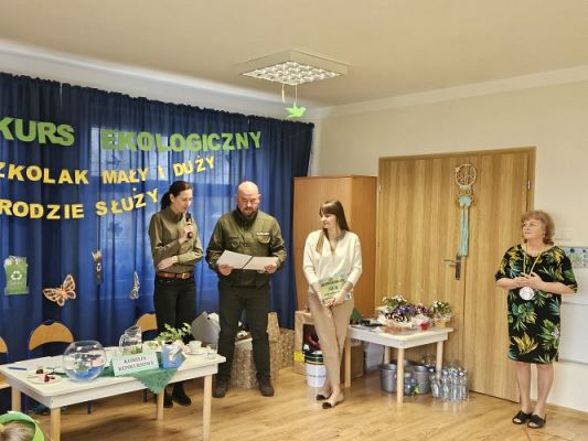 Grafika #78: 23.04.2024 Gminny Konkurs Ekologiczny w Przedszkolu w Wicku