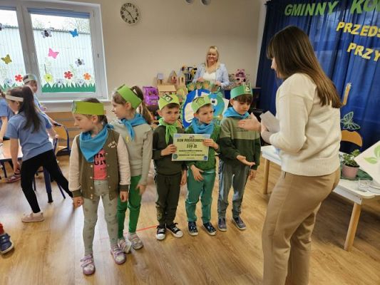 Grafika #82: 23.04.2024 Gminny Konkurs Ekologiczny w Przedszkolu w Wicku