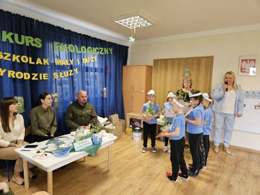 Grafika #93: 23.04.2024 Gminny Konkurs Ekologiczny w Przedszkolu w Wicku