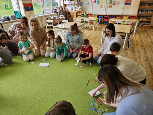 Grafika #12: 18.04.2024 Zajęcia otwarte dla rodziców w gr III