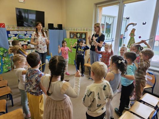 Grafika #38: 17.04.2024 Zajęcia otwarte dla rodziców - Gr II